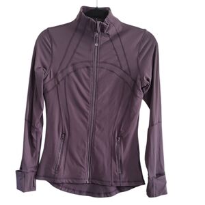 Queenieke Plum Utility Running Zip up Lightweight Jacket